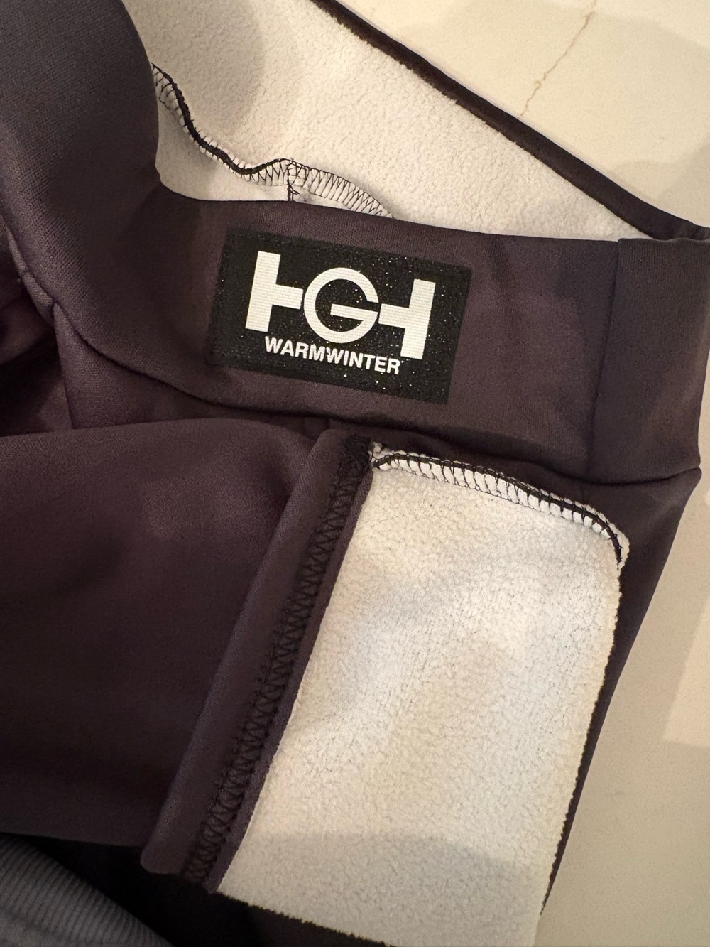 HG1 Warmwinter High Rise Fleece Lined Pocket Ankle Legging